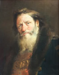 Kopf eines alten Mannes